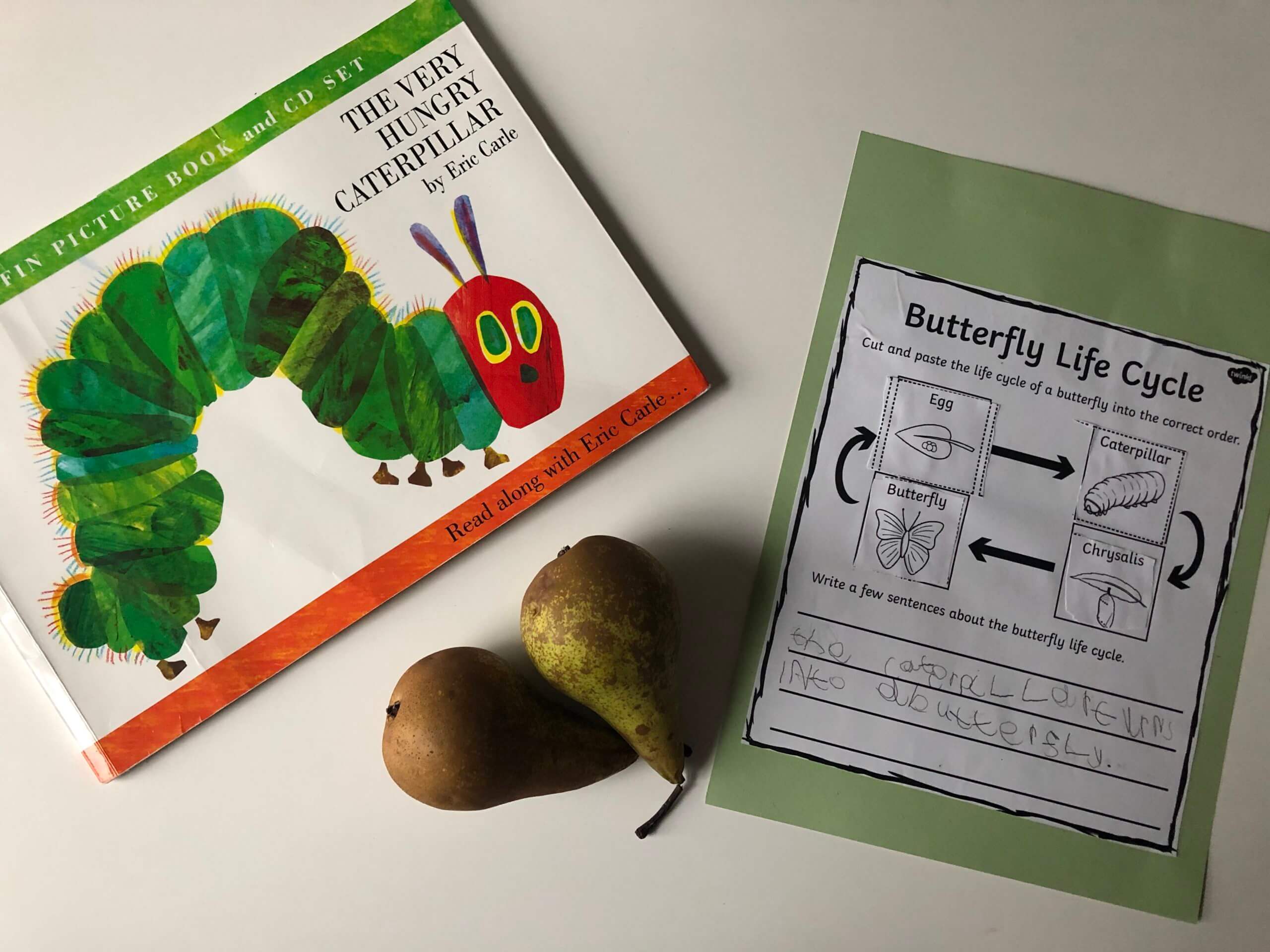 The Hungry Caterpillar – Sequencing
